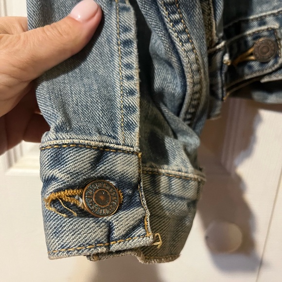 Levi’s Strauss & Co. Authentic Vintage(2000) Standard Trucker Denim Jacket M - Picture 11 of 11
